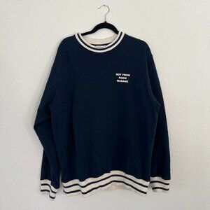 Drole De Monsieur Not From Paris Madame Crewneck XL